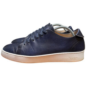 FLORSHEIM Men's 9 Blue Leather Sneaker Casual Comfort Shoes